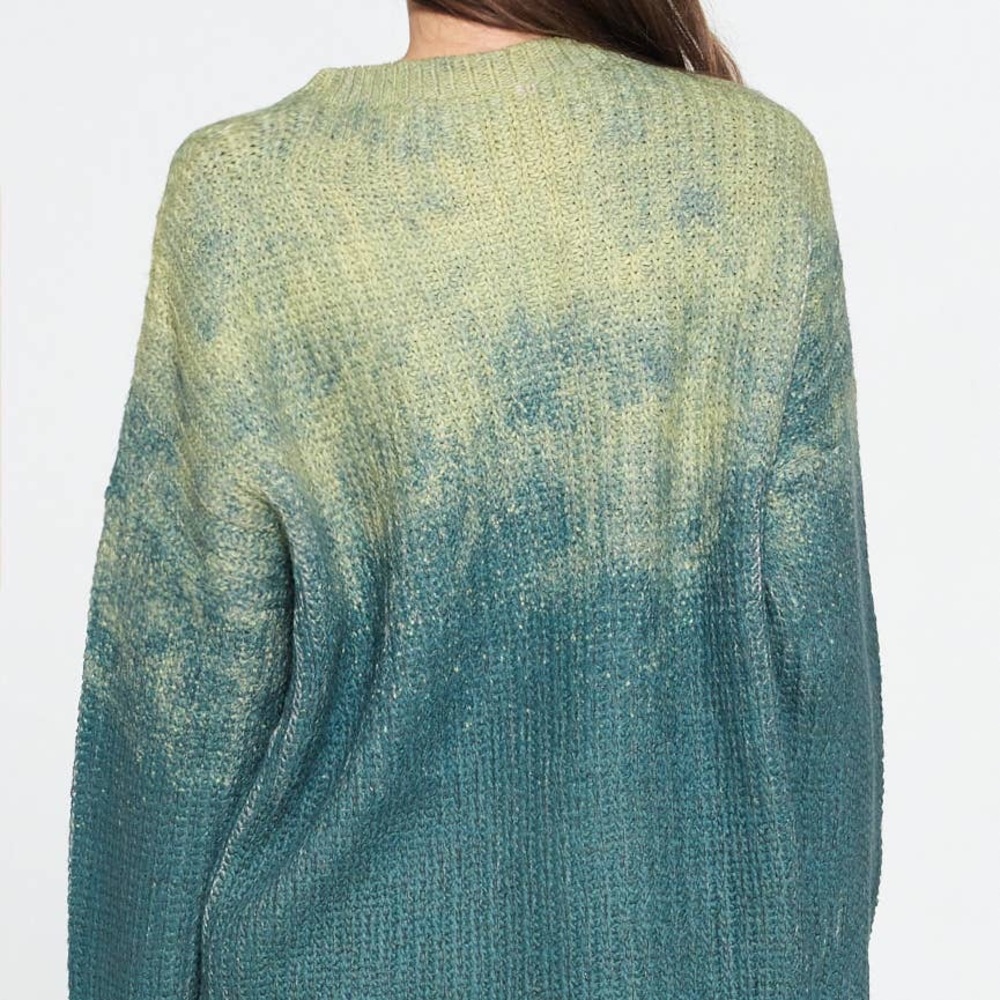 π Metallic Coated Multi-Color Sweater - Picture 6 of 8